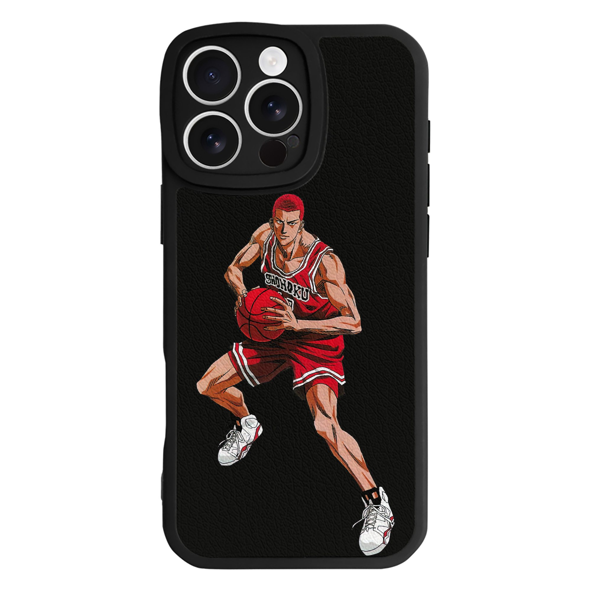 （画像用） SLAM DUNK／スラムダンク 【iPhone 16シリーズ対応】シリコンスマホケース（レザー調） 材質：シリコン